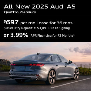 All-New Audi A5 Promotional Offer
